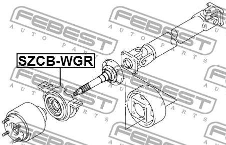 Купить Febest SZCB-WGR по низкой цене в Украине!