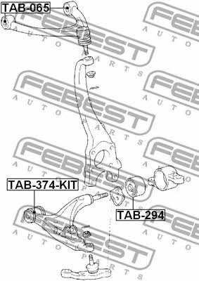Купить Febest TAB-294 по низкой цене в Украине!
