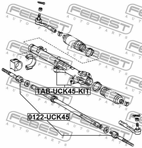 Купить Febest TAB-UCK45-KIT по низкой цене в Украине!