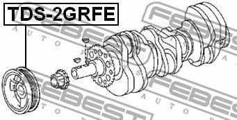 Купить Febest TDS-2GRFE по низкой цене в Украине!