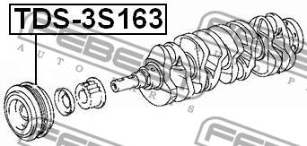Купить Febest TDS-3S163 по низкой цене в Украине!
