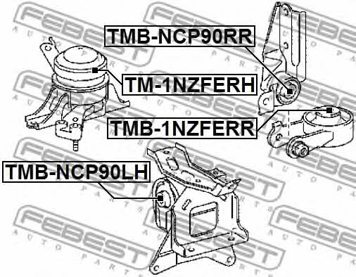 Купити Febest TM-1NZFERH за низькою ціною в Україні!