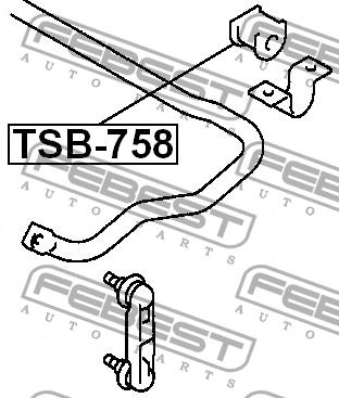 Купити Febest TSB758 – суперціна на EXIST.UA!