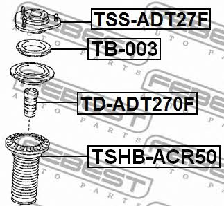 Купить Febest TSSADT27F – отличная цена на EXIST.UA!