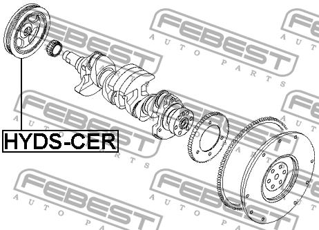Купити Febest HYDS-CER за низькою ціною в Україні!