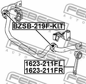 Купить Febest BZSB-219F-KIT по низкой цене в Украине!