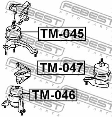 Купить Febest TM-047 по низкой цене в Украине!