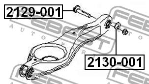 Купити Febest 2129001 – суперціна на EXIST.UA!