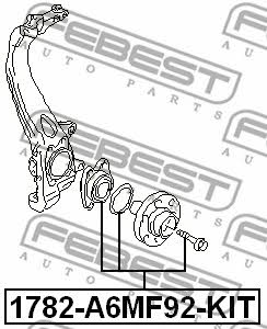 Купить Febest 1782-A6MF92-KIT по низкой цене в Украине!