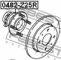 Купить Febest 0482-Z25R по низкой цене в Украине!
