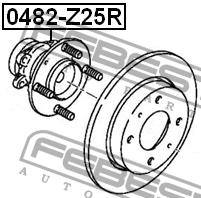 Купить Febest 0482Z25R – отличная цена на EXIST.UA!