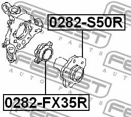 Купить Febest 0282-S50R по низкой цене в Украине!
