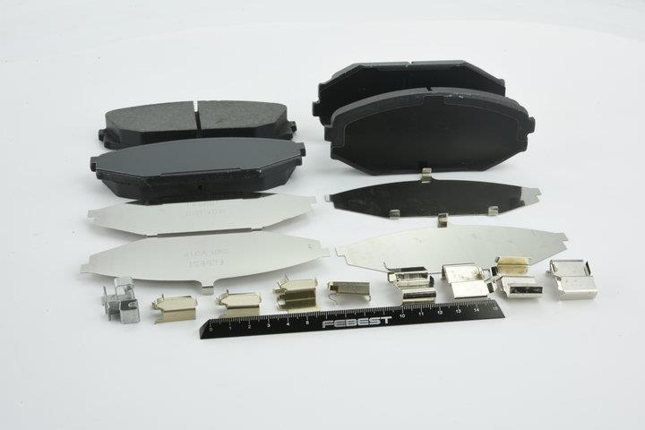 Гальмівні колодки, комплект Febest 0301-YD1F