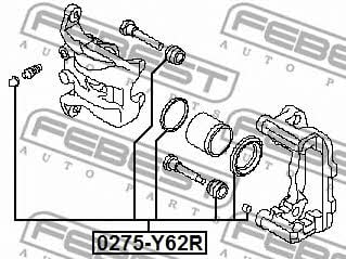 Купить Febest 0275Y62R – отличная цена на EXIST.UA!