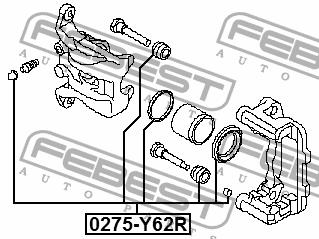 Купить Febest 0275-Y62R по низкой цене в Украине!