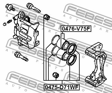 Купити Febest 0475D71WF – суперціна на EXIST.UA!