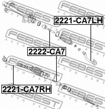 Купить Febest 2222-CA7 по низкой цене в Украине!