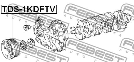 Купить Febest TDS1KDFTV – отличная цена на EXIST.UA!