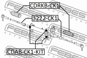 Купити Febest CDRKB-CK1 за низькою ціною в Україні!