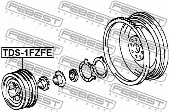 Купить Febest TDS-1FZFE по низкой цене в Украине!