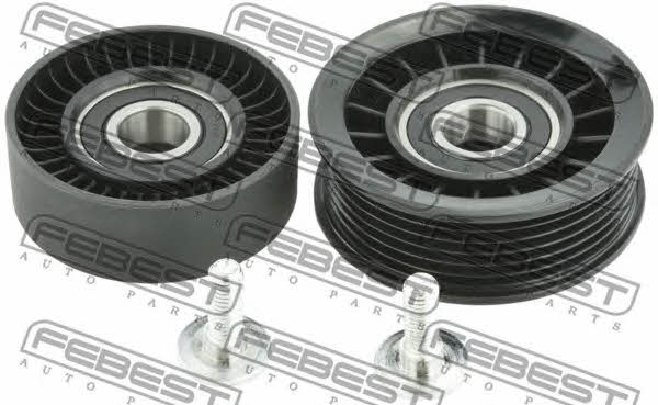 Ролик натяжной ремня поликлинового (приводного) Febest 2187-CB4-KIT