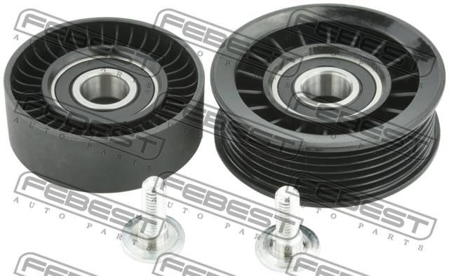 Ролик натяжной ремня поликлинового (приводного) Febest 2187-CB4-KIT