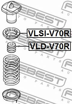 Купити Febest VLD-V70R за низькою ціною в Україні!