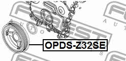 Шкив коленчатого вала Febest OPDS-Z32SE
