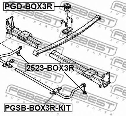Купити Febest PGD-BOX3R за низькою ціною в Україні!