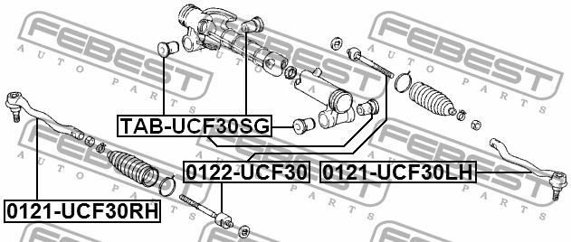 Купить Febest TABUCF30SG – отличная цена на EXIST.UA!