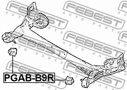 Купить Febest PGABB9R – отличная цена на EXIST.UA!
