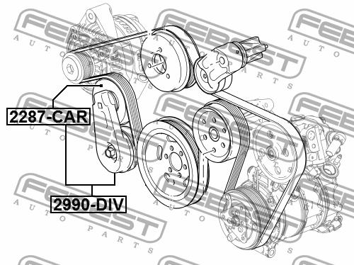 Купить Febest 2990-DIV по низкой цене в Украине!