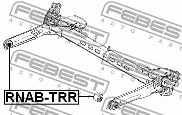 Купить Febest RNABTRR – отличная цена на EXIST.UA!