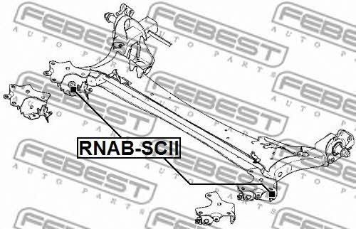 Купить Febest RNAB-SCII по низкой цене в Украине!