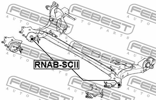 Купить Febest RNABSCII – отличная цена на EXIST.UA!
