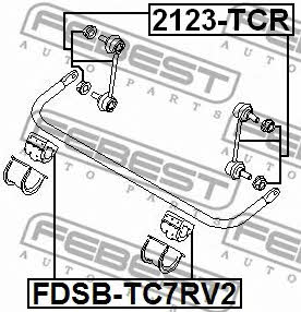 Купити Febest FDSBTC7RV2 – суперціна на EXIST.UA!