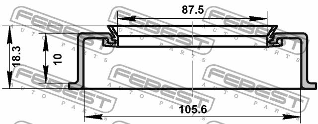 Купить Febest 95ADY-881061018X по низкой цене в Украине!