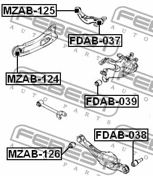 Купить Febest FDAB-037 по низкой цене в Украине!