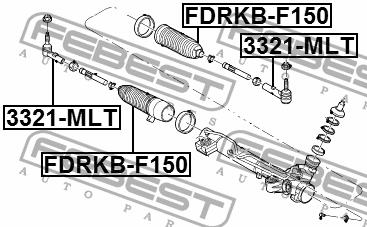 Купить Febest 3321-MLT по низкой цене в Украине!