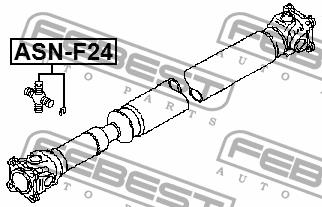 Купить Febest ASNF24 – отличная цена на EXIST.UA!