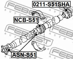 Купить Febest ASN-S51 по низкой цене в Украине!