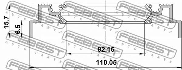 Купить Febest 95QDS-841100716X по низкой цене в Украине!