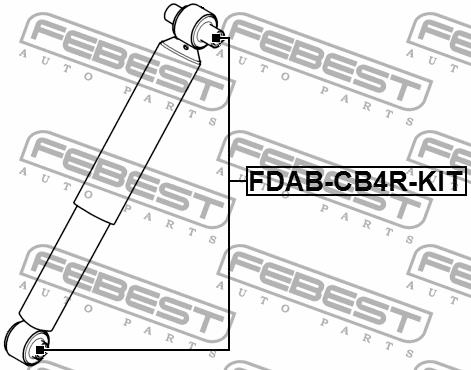 Купить Febest FDAB-CB4R-KIT по низкой цене в Украине!