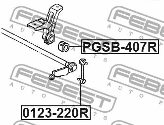 Купити Febest PGSB407R – суперціна на EXIST.UA!