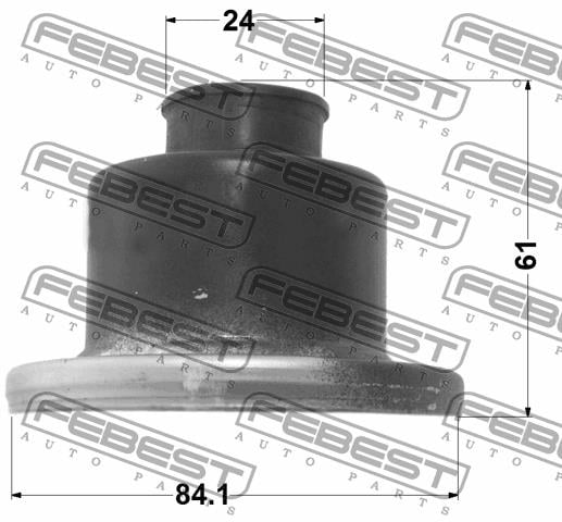 Пильник валу карданного Febest 0715-JB416SA