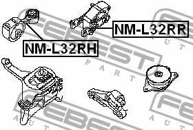 Купити Febest NML32RR – суперціна на EXIST.UA!