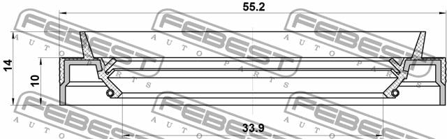 Купити Febest 95JEY35551014C – суперціна на EXIST.UA!