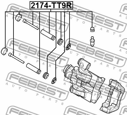 Купить Febest 2174TT9R – отличная цена на EXIST.UA!