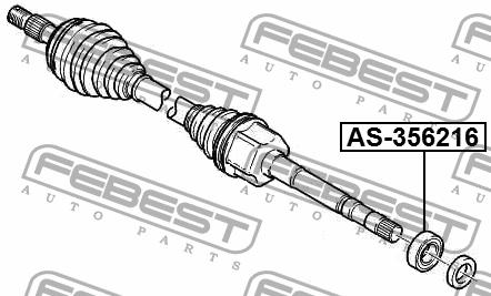 Купити Febest AS356216 – суперціна на EXIST.UA!