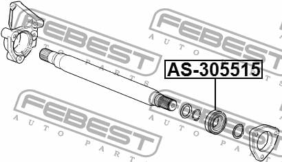 Купити Febest AS-305515 за низькою ціною в Україні!